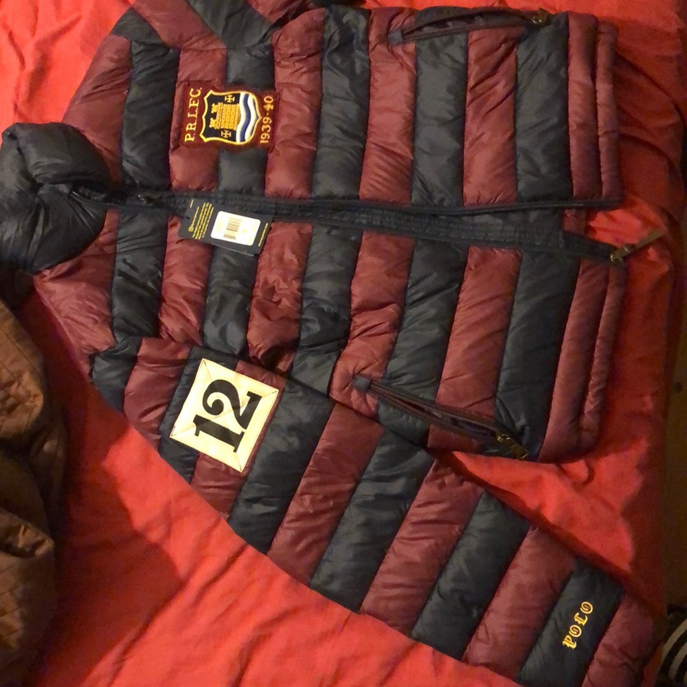 Polo light weight down jacket
